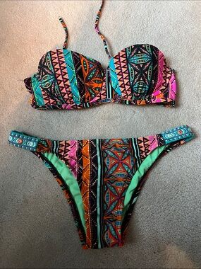 Hobie Side boho chic Bikini Sz M